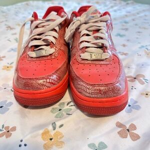 Nike Red Air Force One